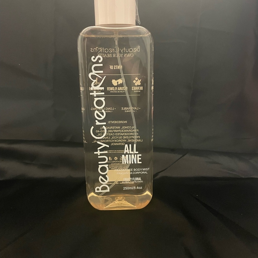 Beauty Creations All Mine Body Mist - Clear